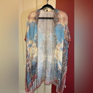 Multiple colors kimono